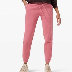 Lululemon Athletica Pink scuba joggers